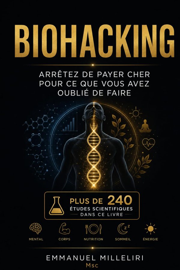 Couverture du livre Biohacking d’Emmanuel Milleliri